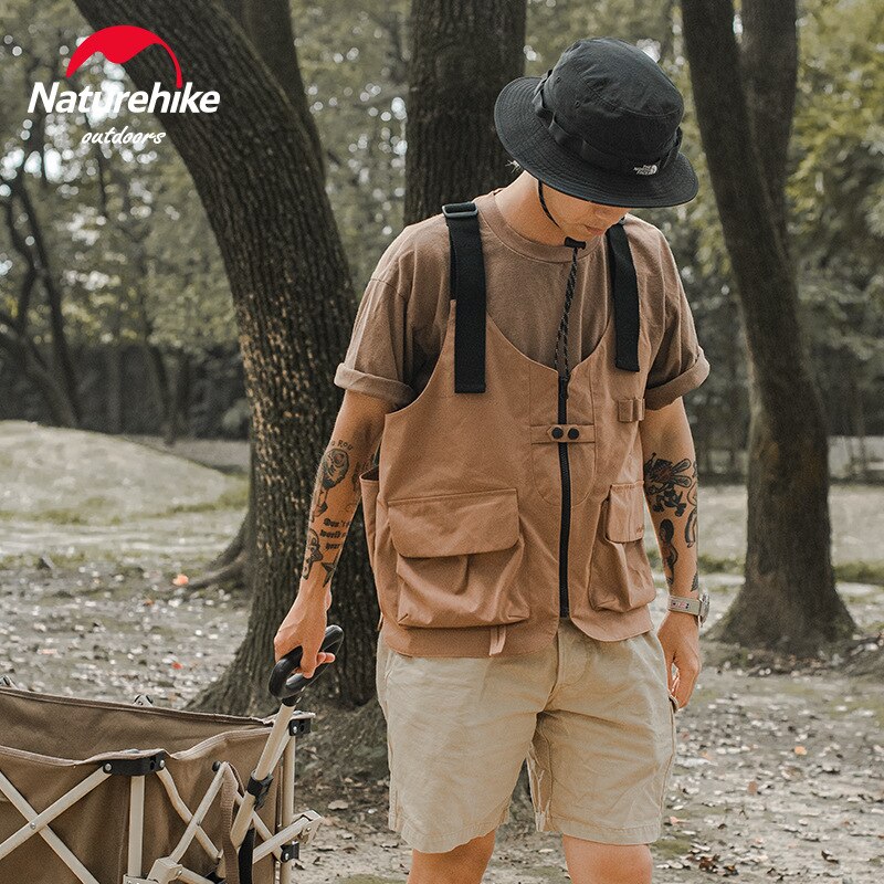 Naturehike outdoor functional vest strap outdoor camping